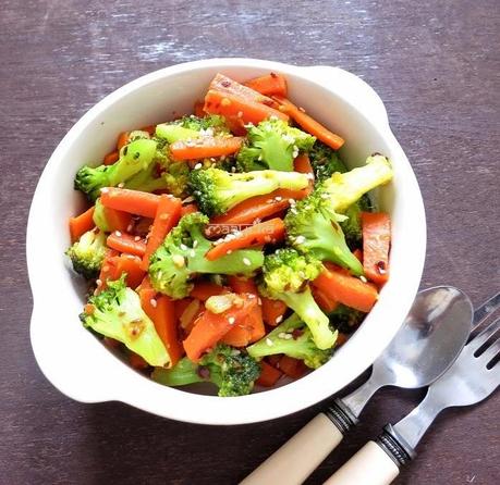 Broccoli and Carrot Stir Fry