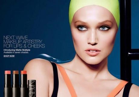 Toni Garrn for NARS Cosmetics Matte Multiple Collection