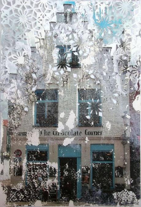 paper arts | cut paper art + collage