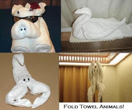 Fold Towel Animals