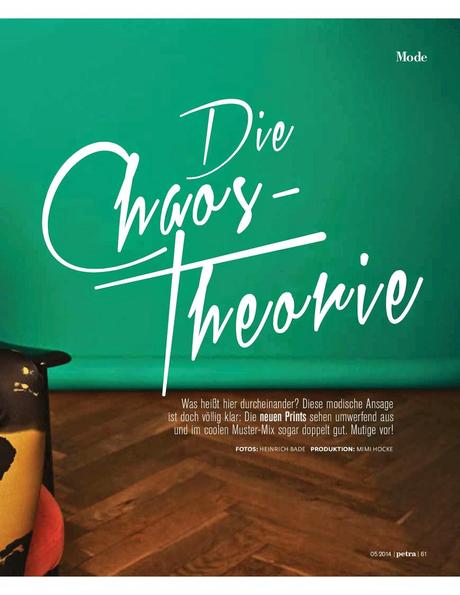 Maja Mayskar For Petra Magazine, Germany, May 2014