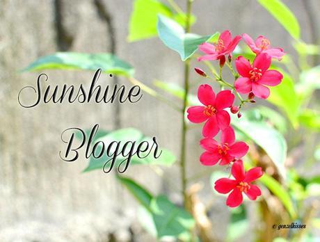 Sunshine Blogger Award - Genzel Kisses Copyright Photo