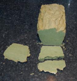 Brittle Soap brittle slice of soap