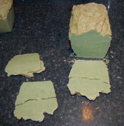 Brittle Soap crumbly soap