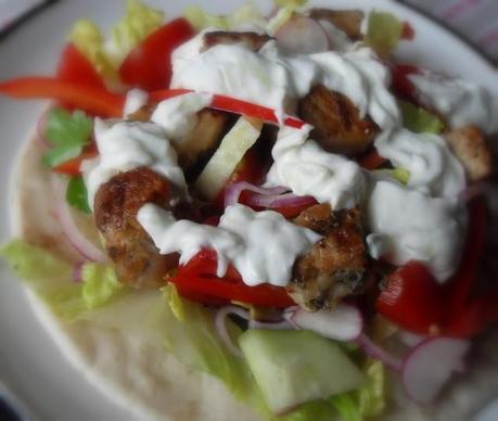 A little Taste of Greece, Souvlaki in a Pita