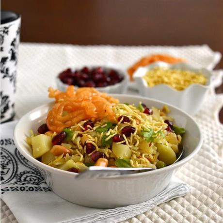 Indori Poha with Jalebi