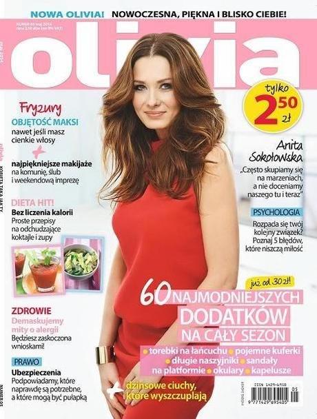 Anita Sokolowska for Olivia Magazine, Poland, May 2014