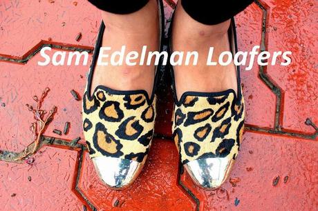 Casual Chambray and Sam Edelman Leopard Aster Loafers