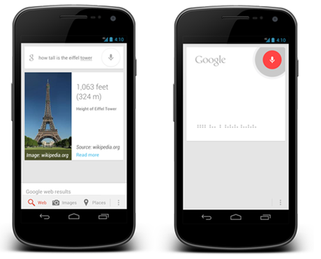Android's assistant Google Now