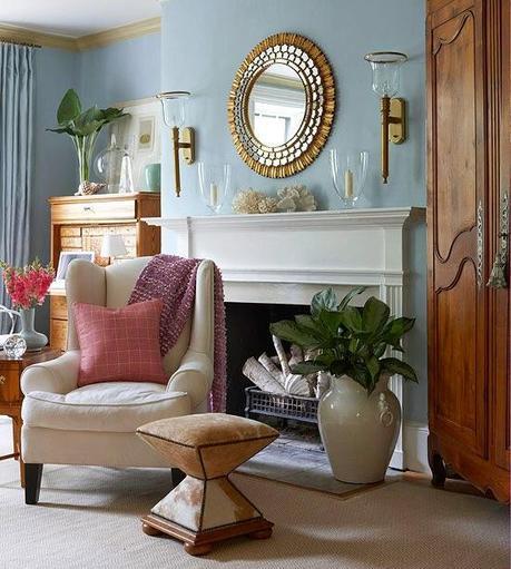 Spring and summer mantel decorating ideas