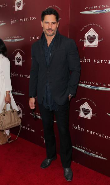 Joe Manganiello at John Varvatos Stuart House Benefit David Buchan Getty Images 2