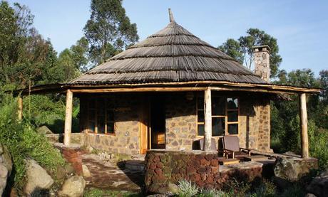 Banda at Mount Gahinga Lodge, Mgahinga Uganda