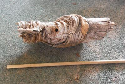 Driftwood Sailboat