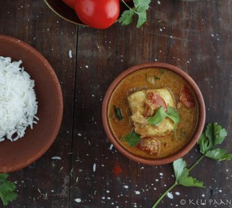 Meen Varatharachathu.... a fragrant  fish curry from the land of Kerala..