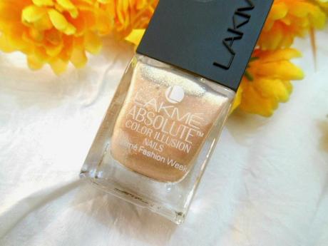 NOTD : Desire with Lakme Absolute Color Illusion Nail Color