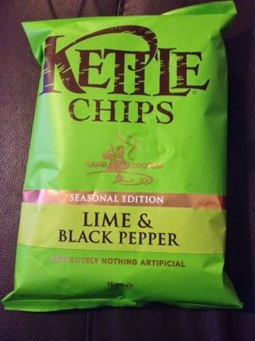 Today's Review: Kettle Chips Lime & Black Pepper
