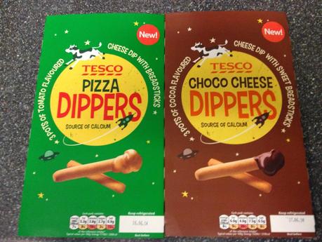 Today's Review: Tesco Pizza & Choco Cheese Dippers