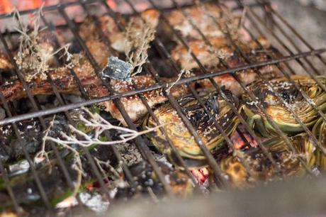 rabbit-and-vegetables-BBQ,-barbacoa-de-conejo-y-verduras,-Monsabor