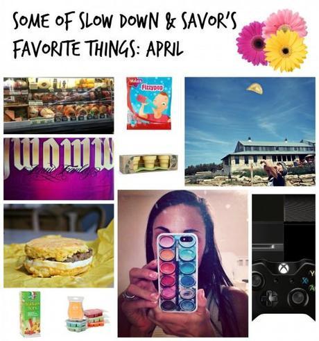 Slow Down and Savor Favorite Things April