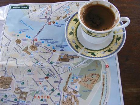 Coffee on the Bosphorus.