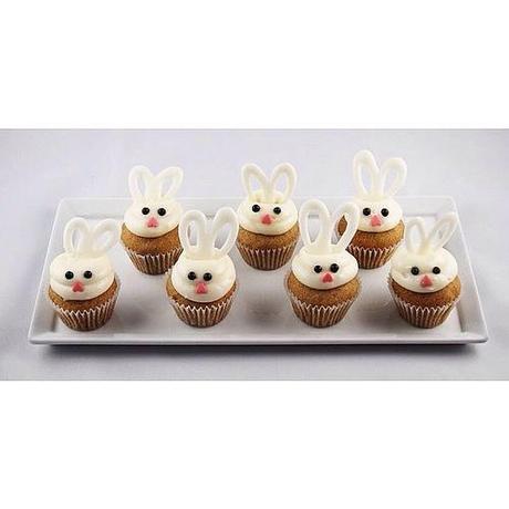 Easter bunny cupcakes for your holiday ☺️ email us to place your order: MissionMinis@gmail.com.