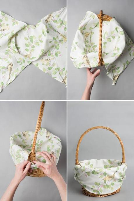 Easter basket liner