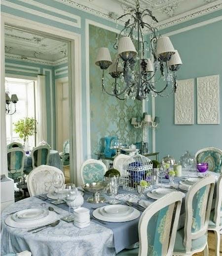 Perfect Marie Antoinette Blue!