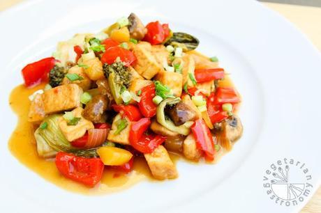 VG sweet and sour vegetable tofu-10