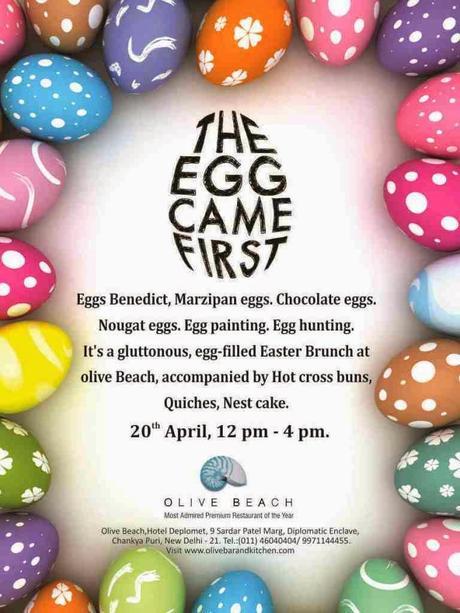 Gluttonous Egg Filled Easter Brunch at  Olive Beach 20th April - The  Egg Came First