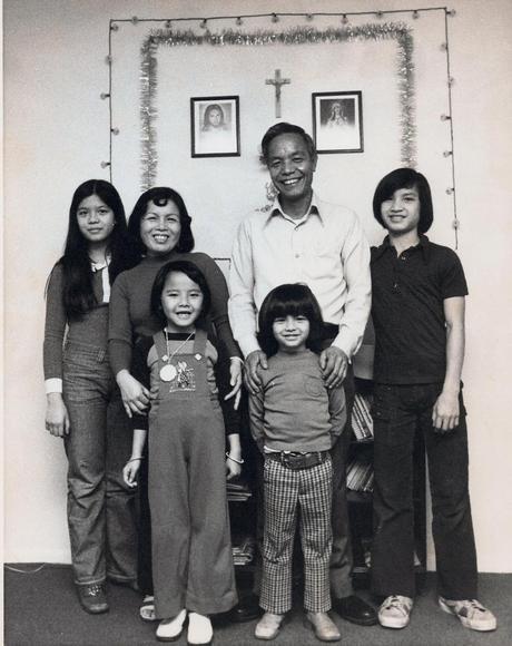 Nguyen Family in USA, featured in a Washington Post article.