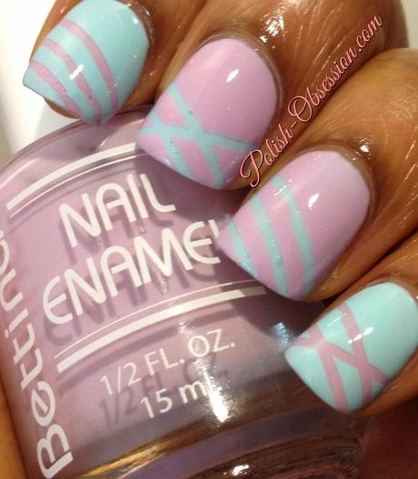 Busy Girl Nails Spring Nail Art Challenge - Pastel