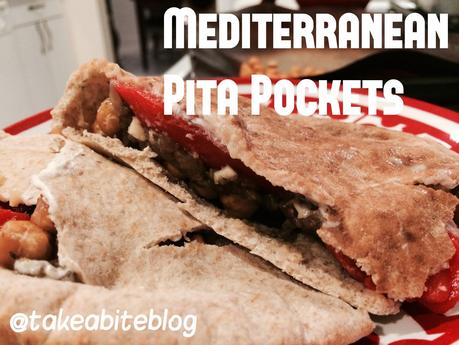 Mediterranean Pita Pockets #WeekdaySupper