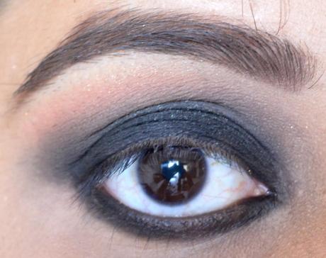 black smokey eye