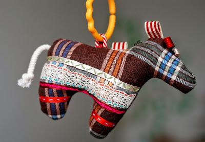 Baby Taggie Toy Horse