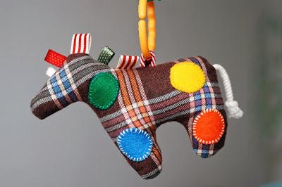 Baby Taggie Toy Horse