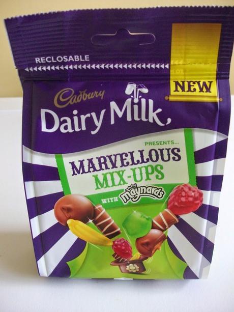 cadbury dairy milk marvelous mix-ups with maynards jellies