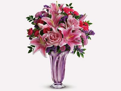 Pamper Mom w/ Teleflora's Blissful Floral Bouquets this Mother's Day