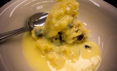 Spotted Dick with English Custard