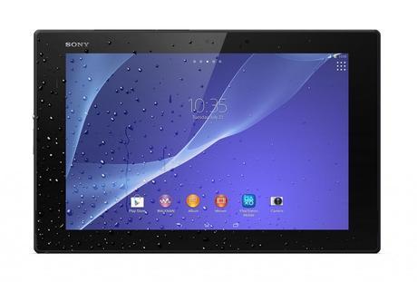 The Xperia Z2 tablet
