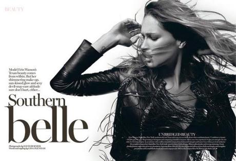 Erin Wasson for Marie Claire UK by David Roemer
