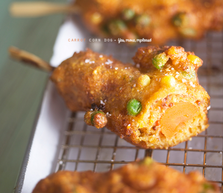 carrot corn dogs