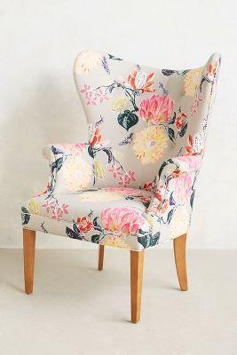 Lotus wingback chair