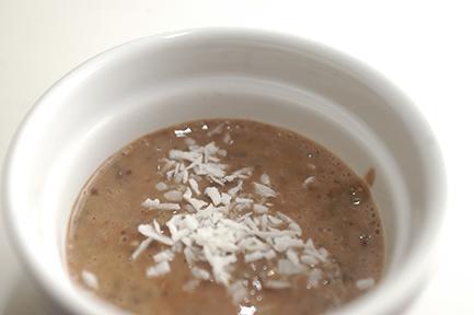 Coconut Chocolate Chia Pudding and Almond Chia Pudding chocolate chia