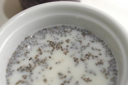 Coconut Chocolate Chia Pudding and Almond Chia Pudding almond chia