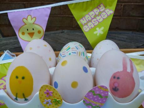 Easy Easter egg decorating