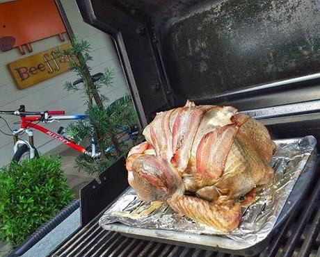 Beeffalo: Turkey wrapped with bacon