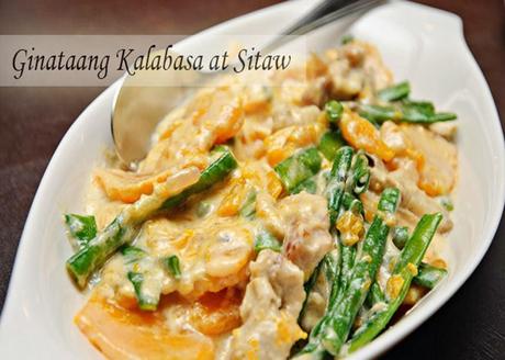 Nuezca Cafe: Ginataang Kalabasa at Sitaw