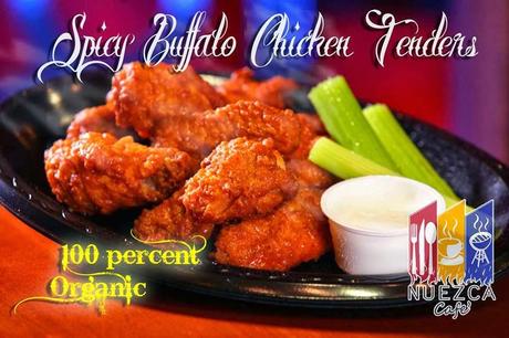 Nueza Cafe: Spicy Buffalo Chicken Tenders