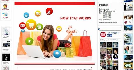 TCAT: How it works banner: print screen