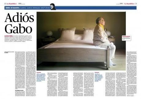 Garcia Marquez: Front pages and the death of the magician of magical realism